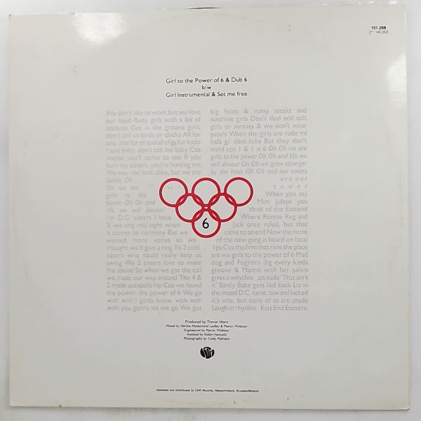 Mint Juleps — Girl To The Power Of 6 / Dub 6 / Girl Instrumental / Set Me Free