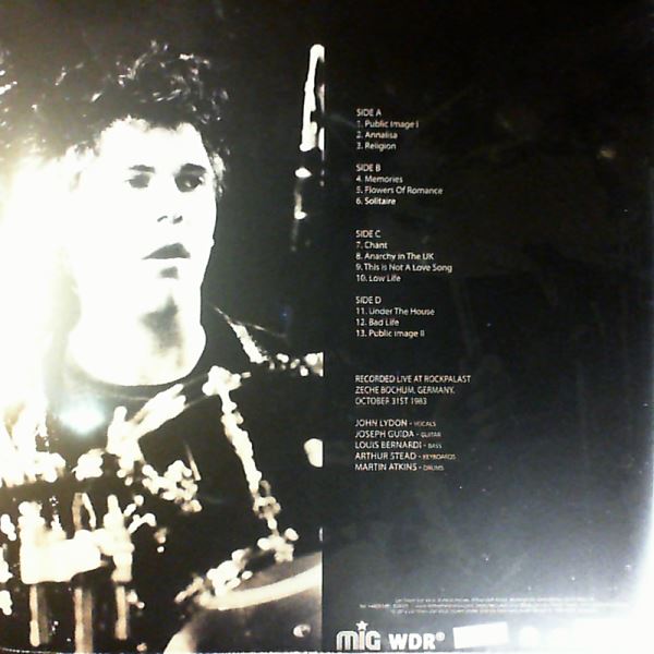 Public Image Limited (PIL) — Live At Rockpalast 1983