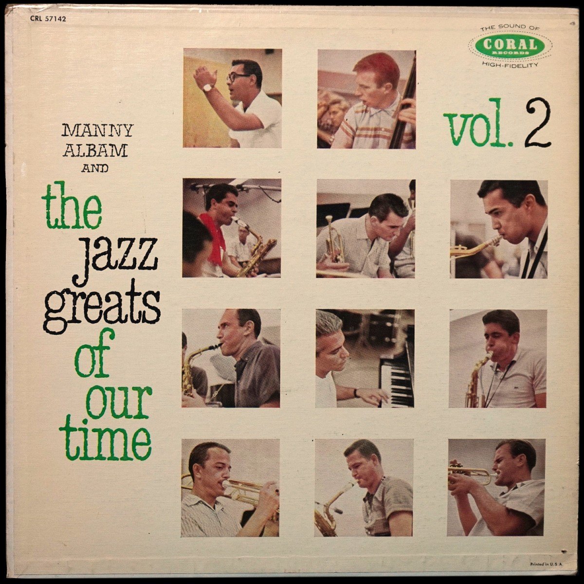 Manny Albam — Jazz Greats Of Our Time - Vol. 2 (моно)