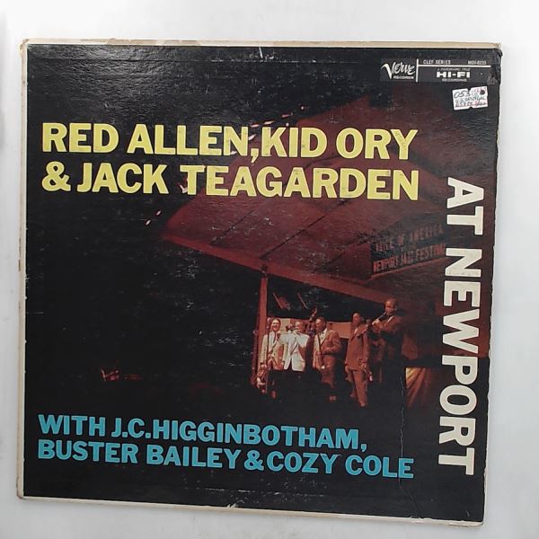Henry "Red" Allen / Kid Ory / Jack Teagarden — At Newport
