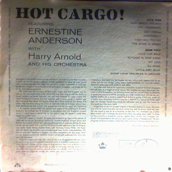 Anderson Ernestine — Hot Cargo