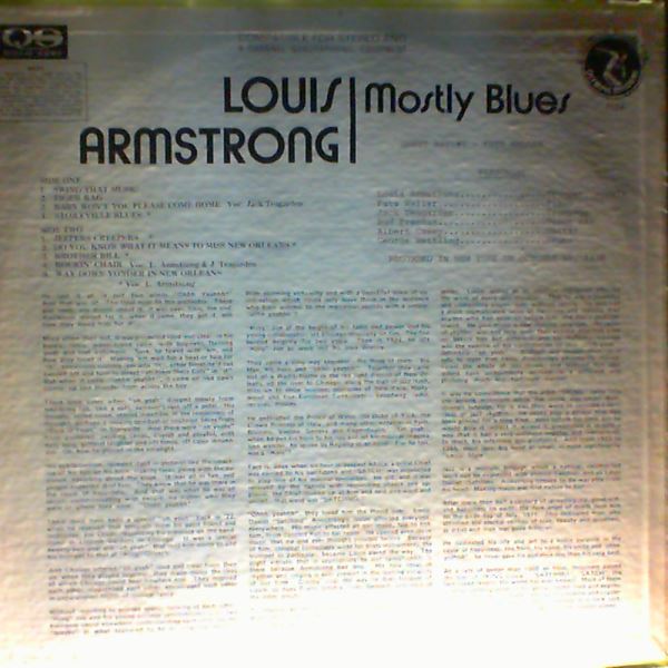 Armstrong Louis — Mostly Blues