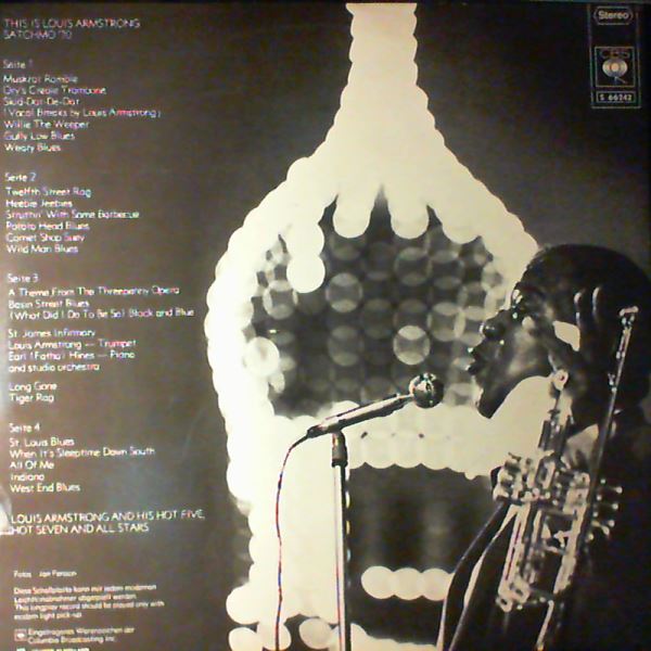Armstrong Louis — This Is Louis Armstrong Satchmo `70