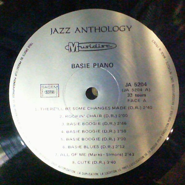 Basie Count — Basie Piano (The Soloist' - 1941/1959)