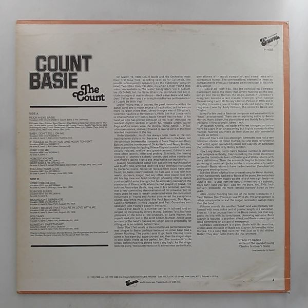 Basie Count — Count Basie