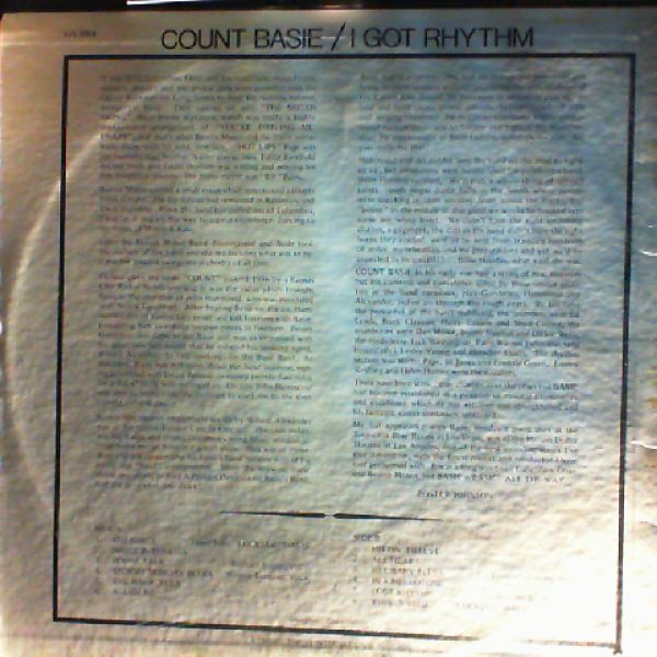 Basie Count — I Got Rhythm