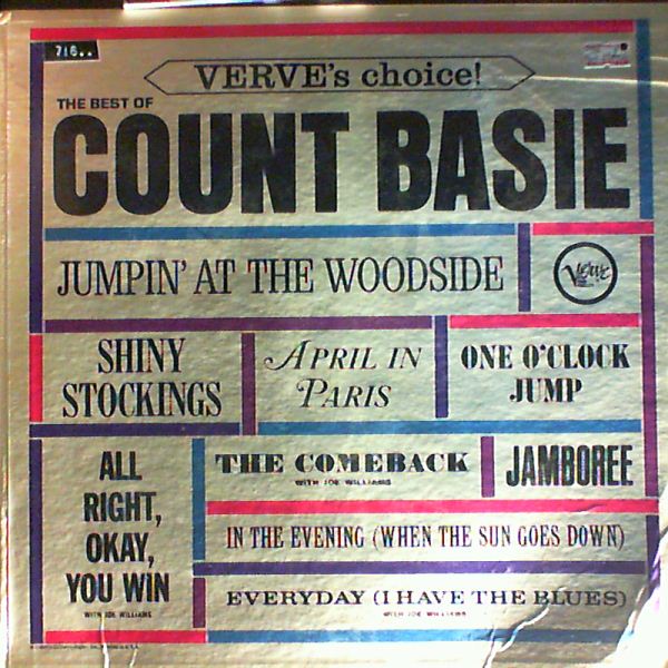 Basie Count — Verve's Choice! The Best Of Count Basie
