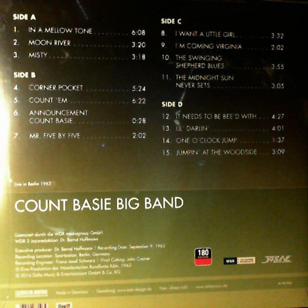 Basie Count Big Band — Live In Berlin 1963