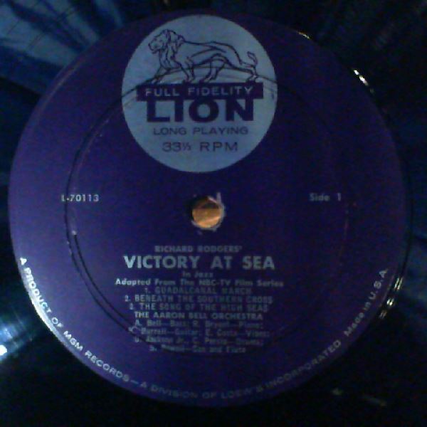 Bell Aaron Orchestra — Victory At Sea (In Jazz) (Adapted from the NBC-TV film series)