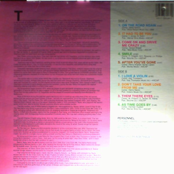 Teresa Brewer / Stephane Grappelli — On The Road Again