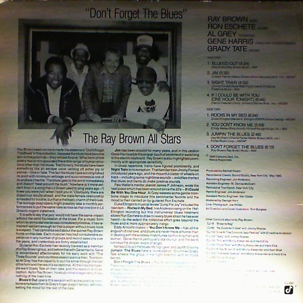 Brown Ray — Don't Forget The Blues