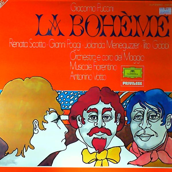 Scotto R./Poggi G./Meneguzzer J./Gobbi T./Orchestra Del Maggio Musicale Fiorentino (cond. Votto A.) — Puccini G. - La Boheme (dir.- Votto A.)