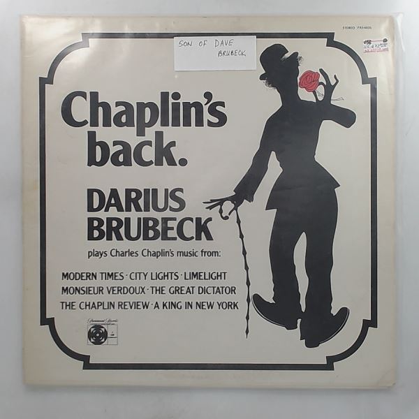 Brubeck Darius (son of Brubeck Dave) — Chaplin's Back