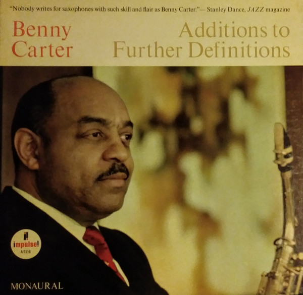 Carter Benny — Additions To Further Definitions