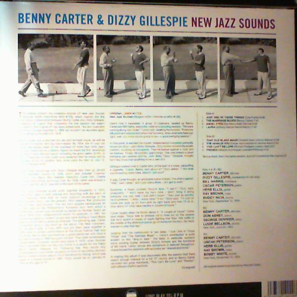 Carter Benny, Gillespie Dizzy — New Jazz Sounds