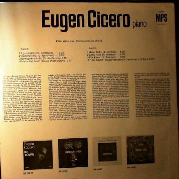 Cicero Eugen — Cicero Eugen