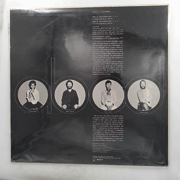 Circle (Braxton Anthony, Corea Chick, Holland Dave) — Circle 2: Gathering