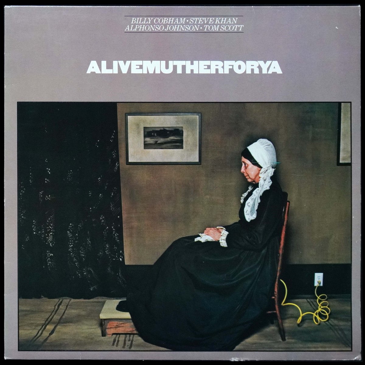 Cobham Billy, Johnson Alphonso, Khan Steve, Scott Tom — Alivemutherforya