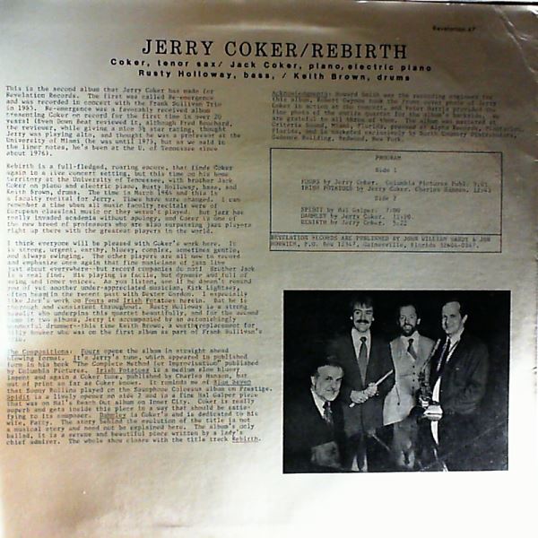 Coker Jerry — Rebirth