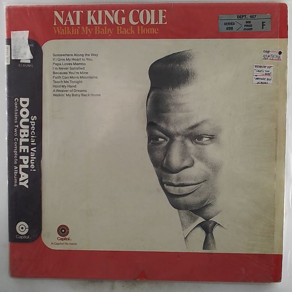 Cole Nat King — Walkin' My Baby Back Home / A Blossom Fell ("Cole's Top Pops" / "Nature Boy")