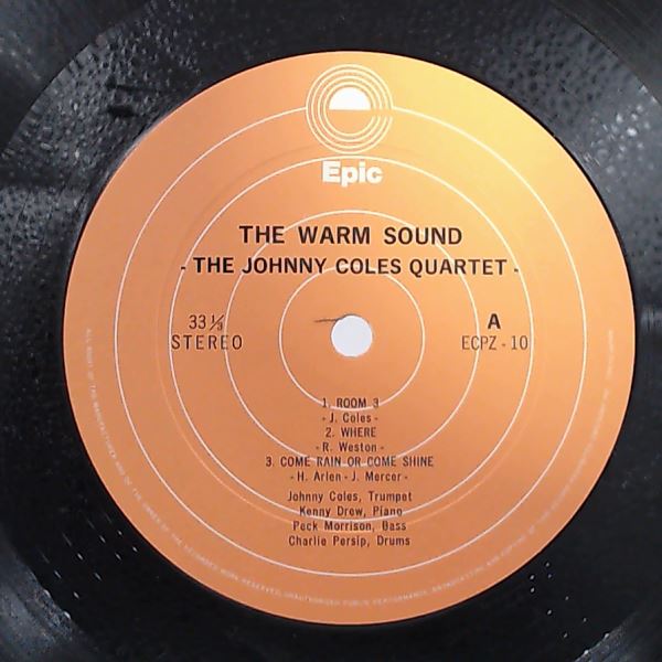 Coles Johnny Quartet — Warm Sound