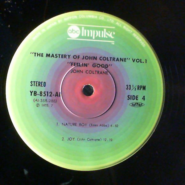 Coltrane John — Mastery Of Coltrane John / Vol. 1 Feelin' Good