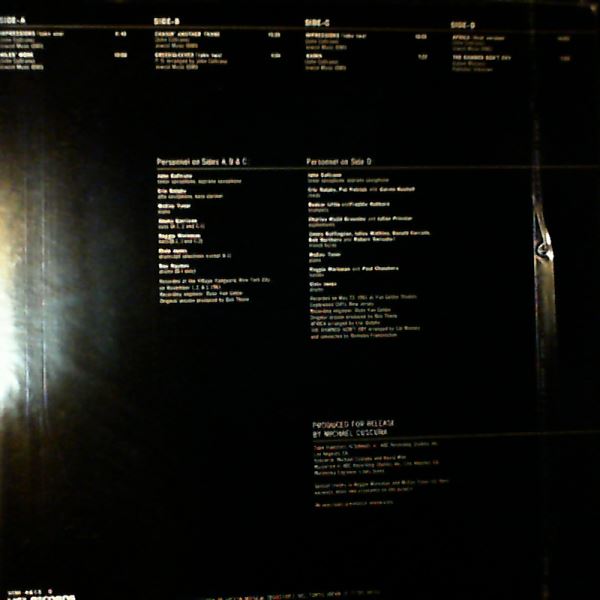 Coltrane John — Trane's Modes