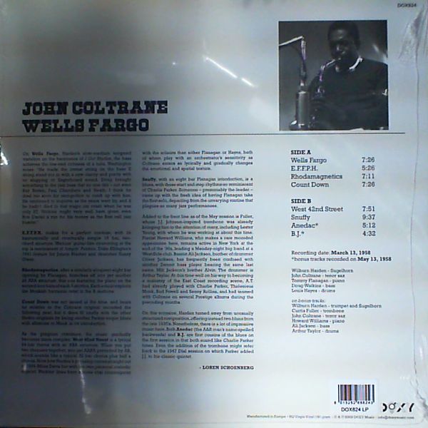 Coltrane John — Wells Fargo