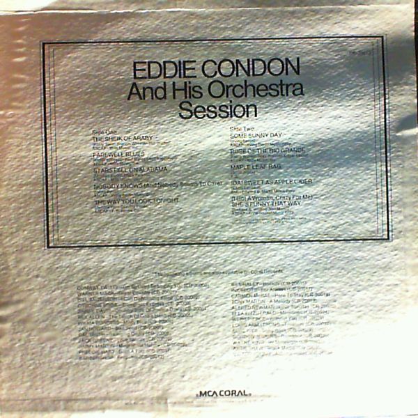 Condon Eddie — Sunny days