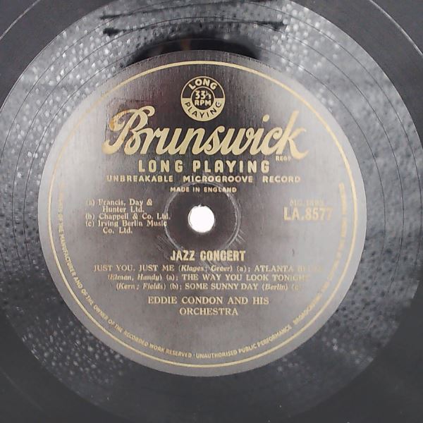 Condon Eddie & His Orchestra — Jazz Concert