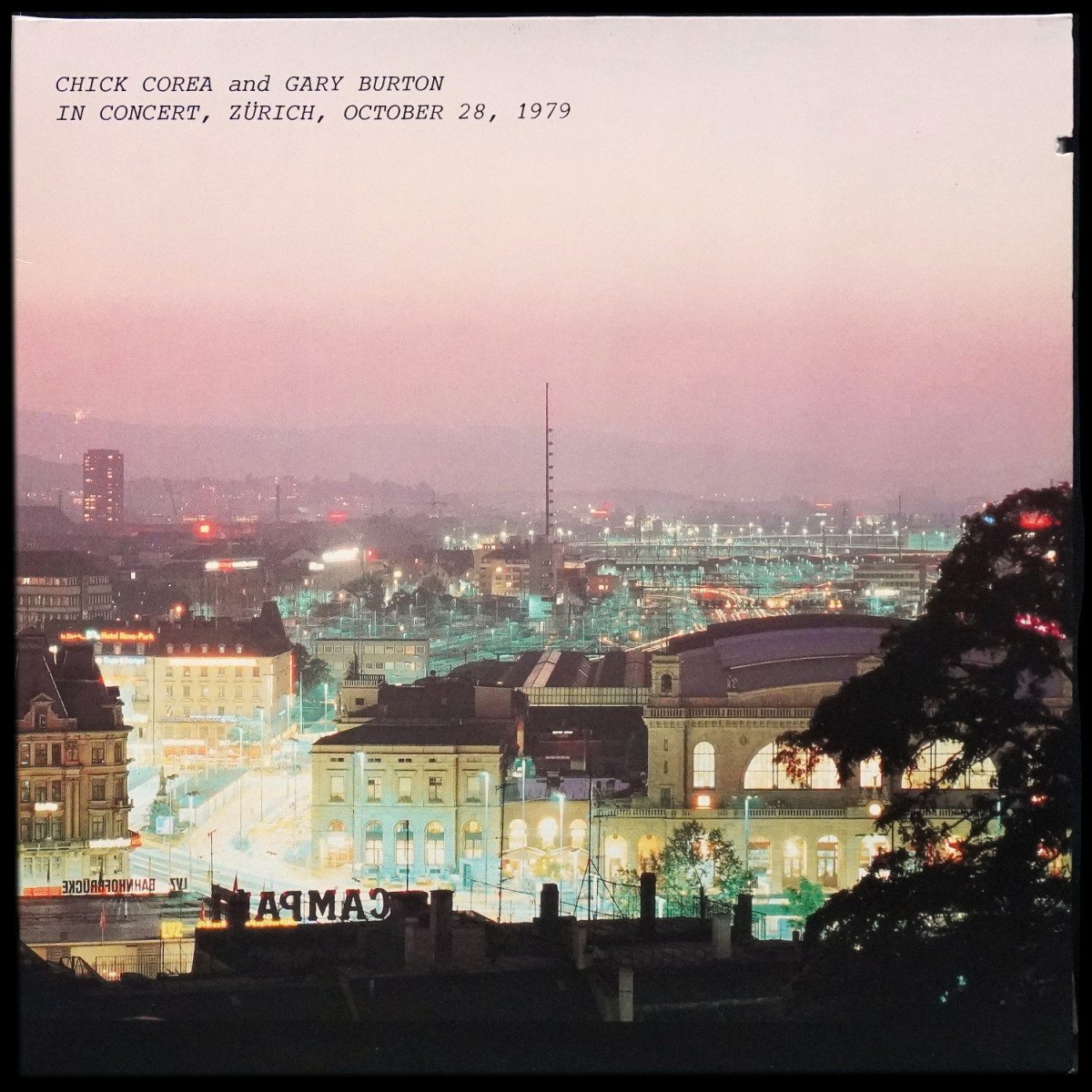 Chick Corea — In Concert, Zurich, October 28, 1979