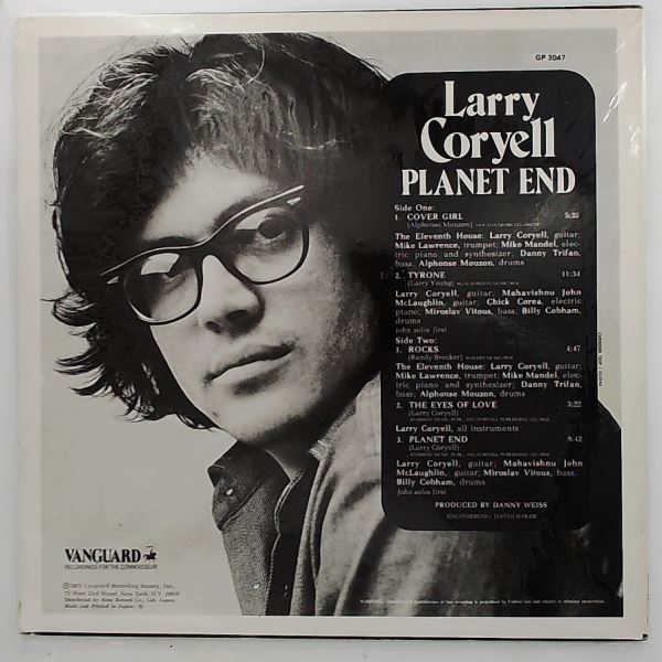 Coryell Larry — Planet End