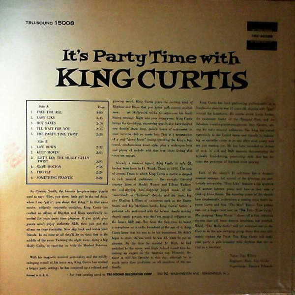 Curtis King — It's PartyTime