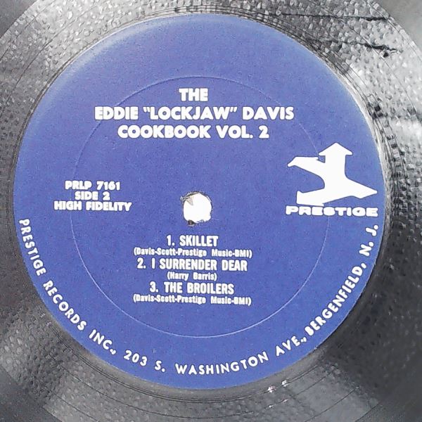 Davis Eddie "Lockjaw" — Davis Eddie "Lockjaw Cookbook Vol. 2