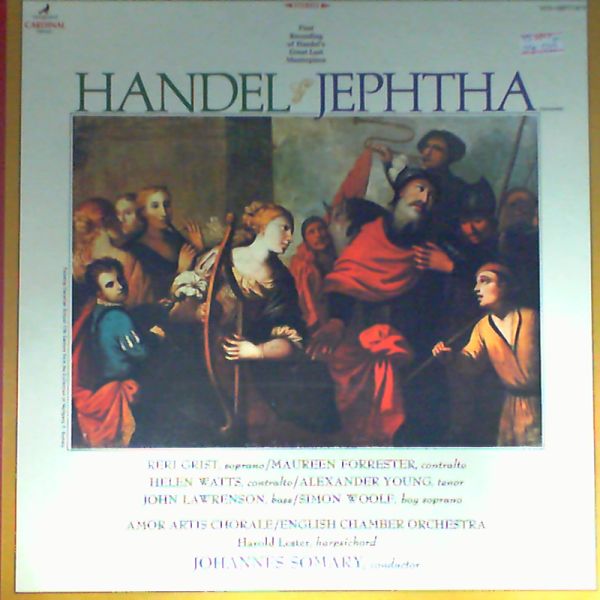Somary Johannes — Handel: Jephtha