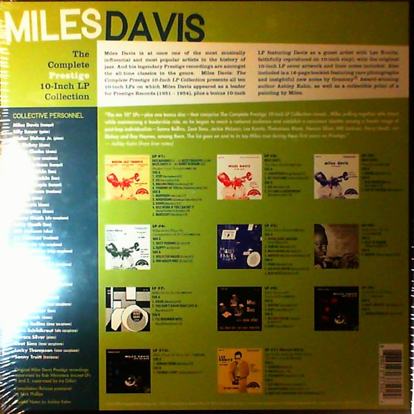 Davis Miles — Prestige 10-Inch LP Collection (Volume One)