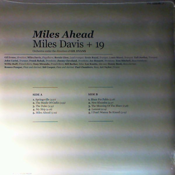 Davis Miles & Orchestra (dir. Evans Gil) — Miles Ahead