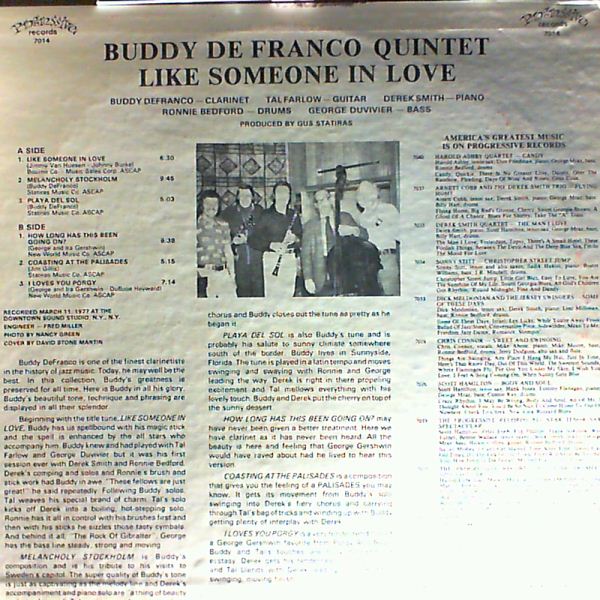 DeFranco Buddy — Like Someone In Love
