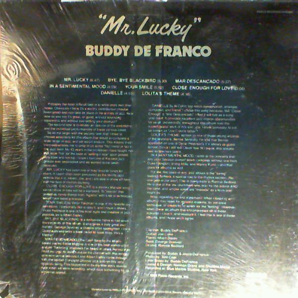 DeFranco Buddy — Mr. Lucky