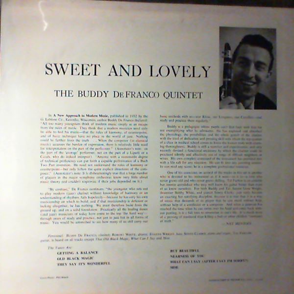 DeFranco Buddy — Sweet And Lovely