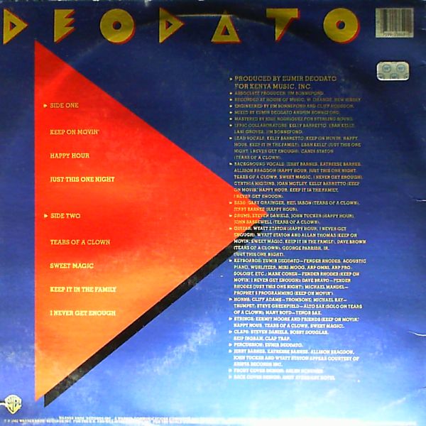 Deodato — Happy Hour