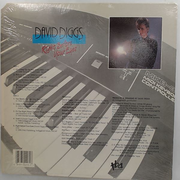 Diggs David — Right Before Your Eyes