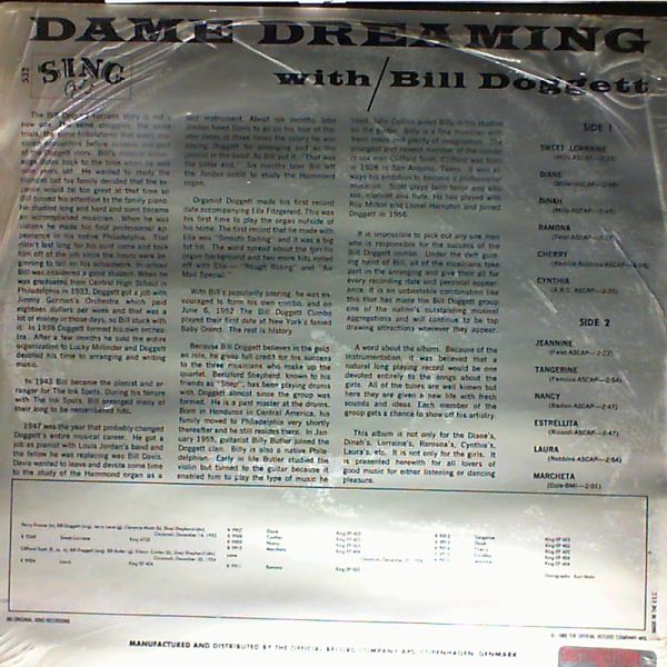 Doggett Bill — Dame Dreaming