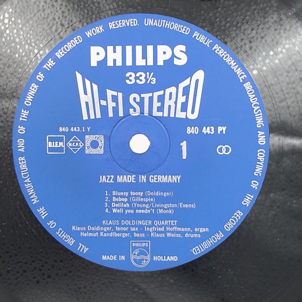 Doldinger Klaus (Passport) — Jazz Made In Germany