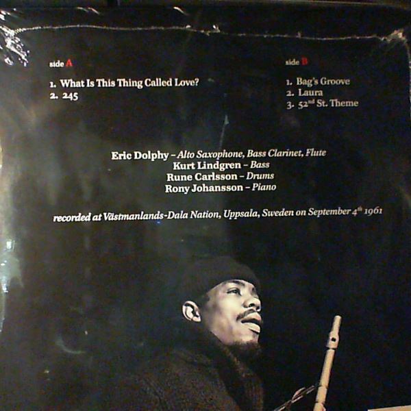 Dolphy Eric — Complete Uppsala Concert Vol. 1
