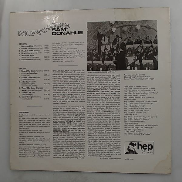 Donahue Sam — Hollywood Hop
