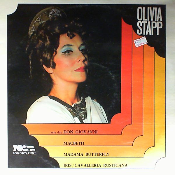 Stapp Olivia — Mozart - Don Giovanni.Verdi - Macbeth. Puccini - Madama Butterfly. Mascagni - Iris/Cavalleria Rusticana