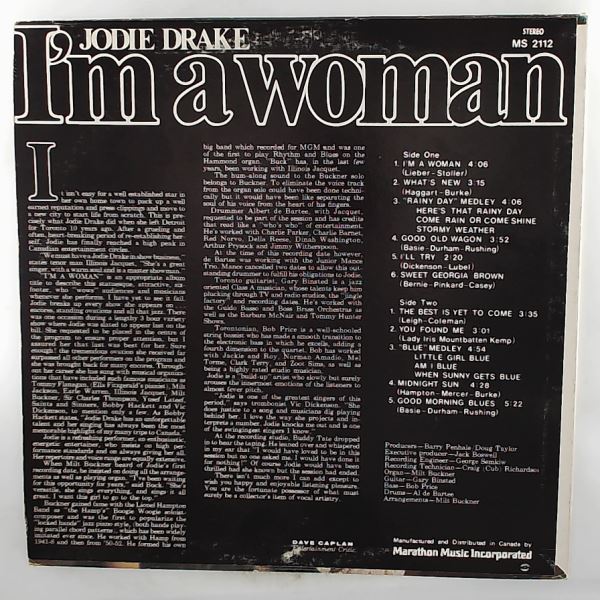 Drake Jodie — I'm A Woman