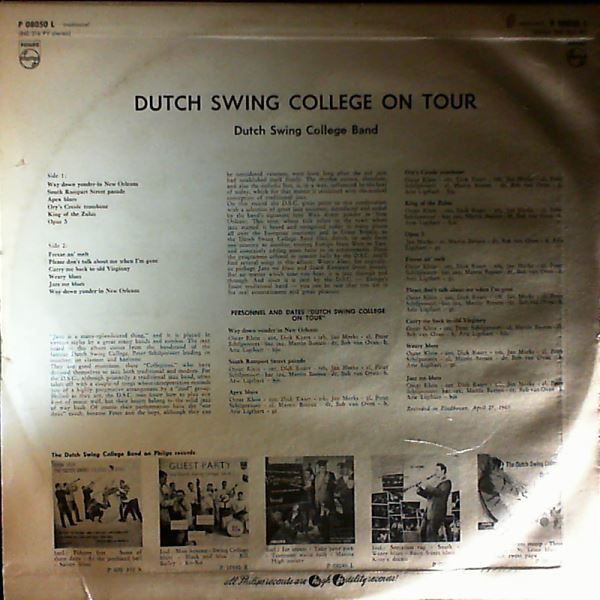 Dutch Swing College Band — Dutch Swing College On Tour