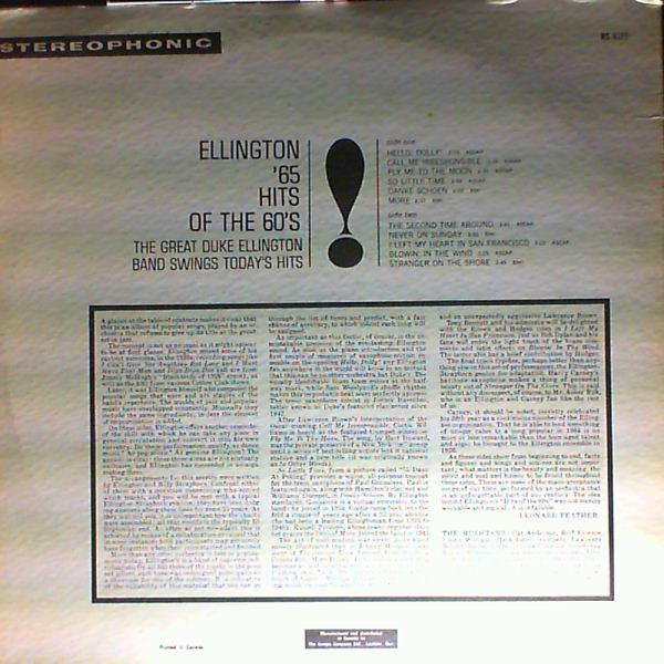 Ellington Duke — Ellington `65